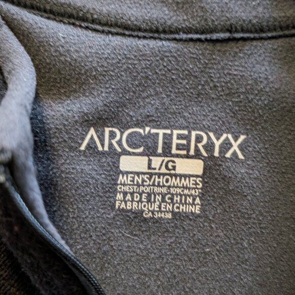 Vintage Arc'teryx Covert Full Zip Polartec Fleece Jacket - Size L - Picture 2 of 5